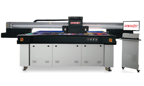 Flatbed UV printer maintenance