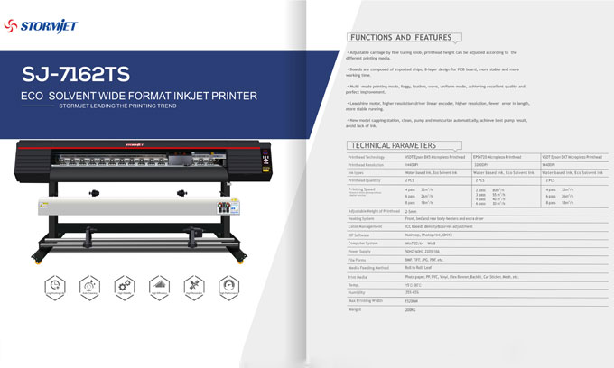 Stormjet Eco Solvent Printer